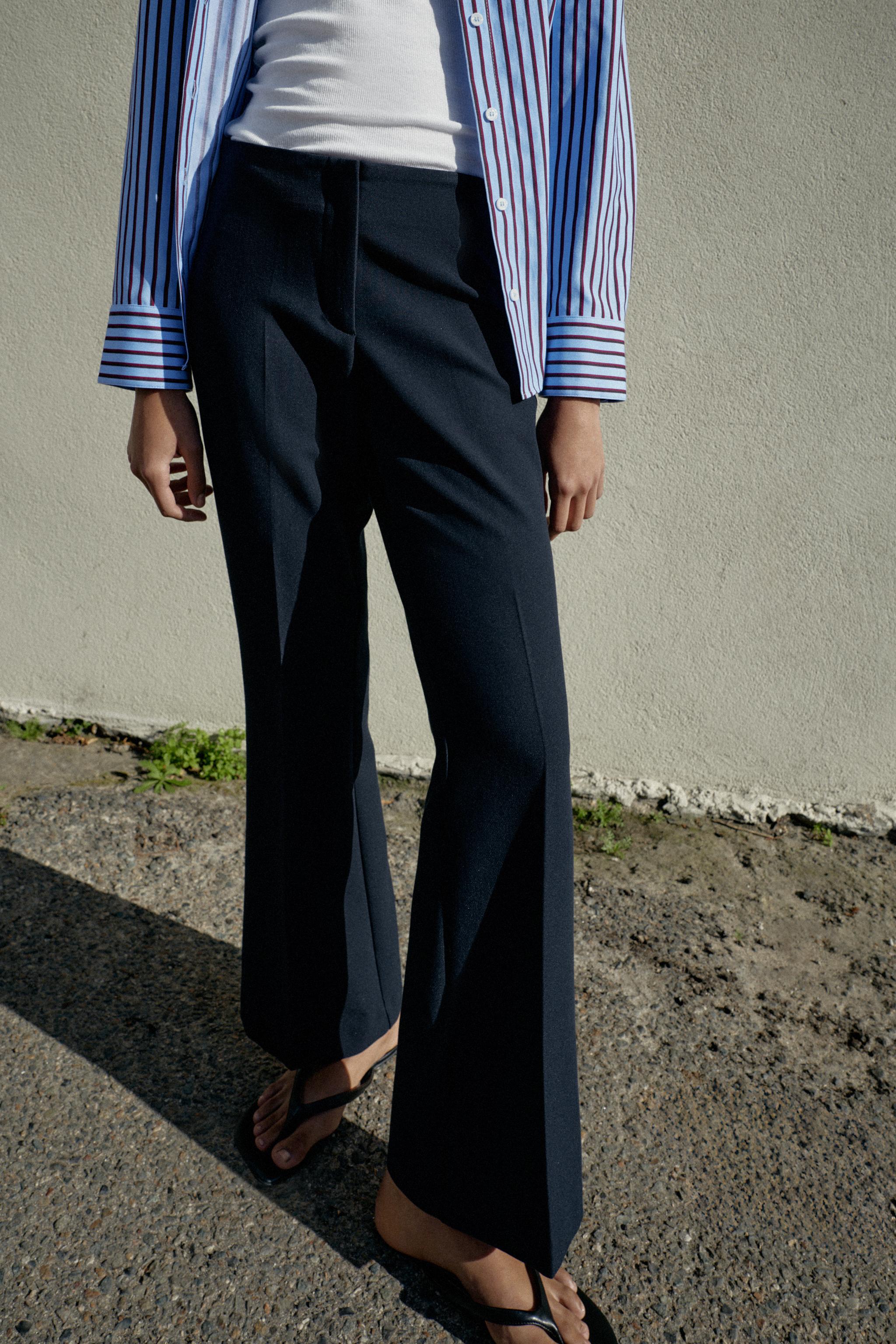 FLARE PANTS WITH SIDE SEAMS